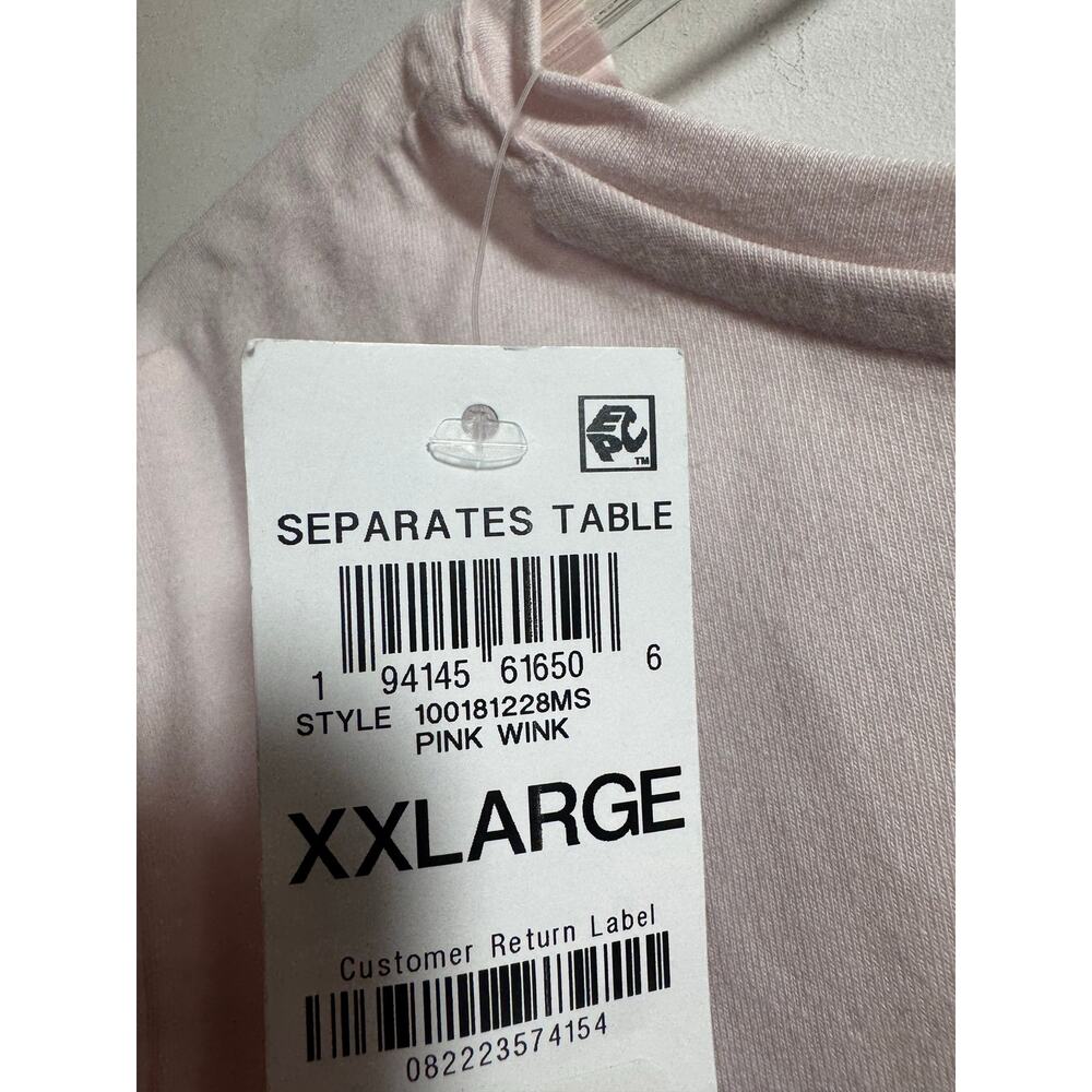 Brand New State of Day Women's Size 2XL XXL Pink Wink T-Shirt Top - Picture 7 of 7